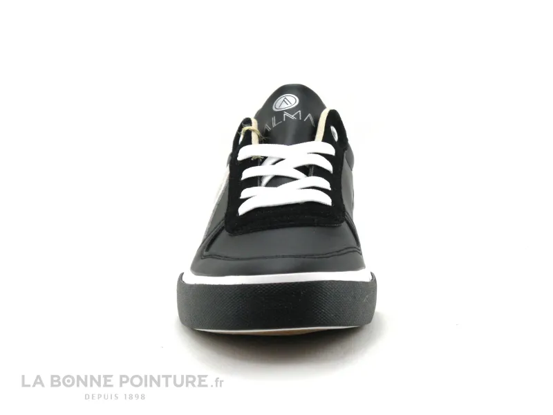 Achat chaussures Alma Planete Homme Basket, vente Alma Planete NO PERF BASSO Black - Basket ville noire Homme
