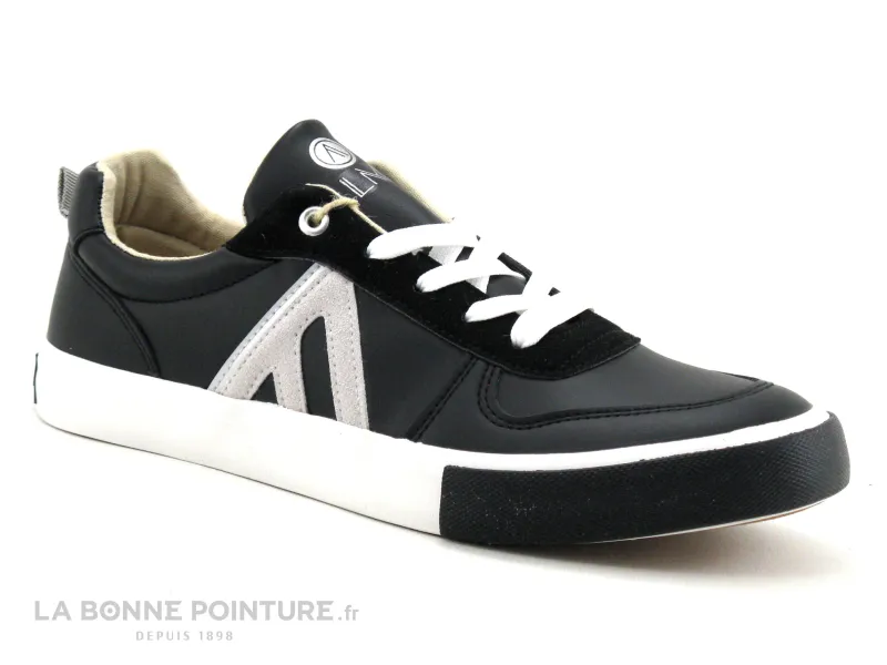 Achat chaussures Alma Planete Homme Basket, vente Alma Planete NO PERF BASSO Black - Basket ville noire Homme