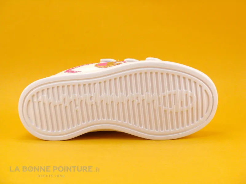 Achat chaussures Champion Enfant Chaussure de ville, vente Champion ANGEL S32197 - Basket fille blanche - 3 velcros