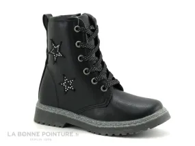 Achat chaussures LICO Junior Bottillon, vente Lico SARINA Hip - 320286 - Boots mode noire - Fille - Femme