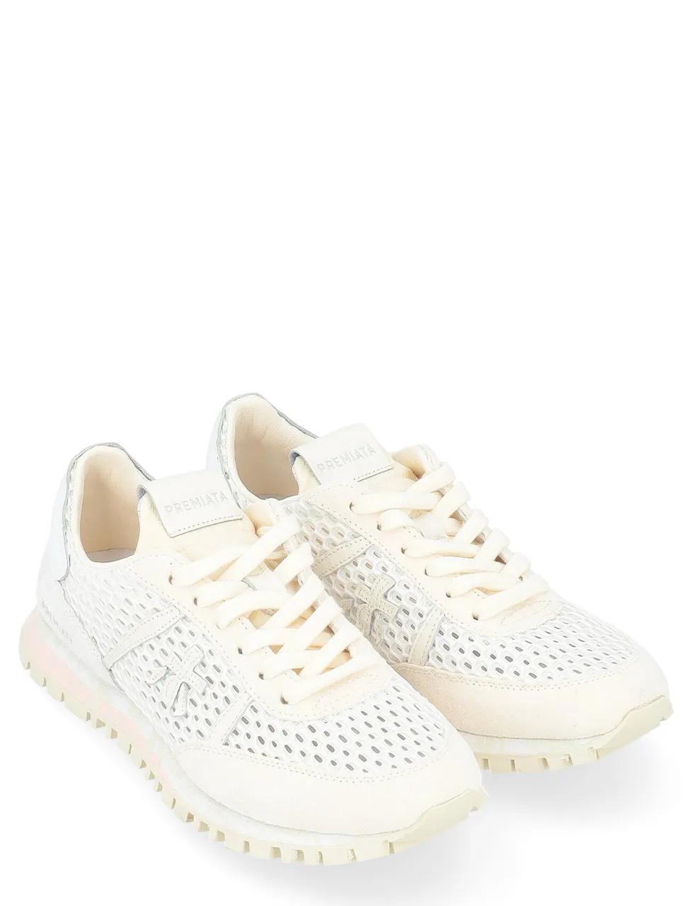 Baskets Premiata Seand d'ivoire