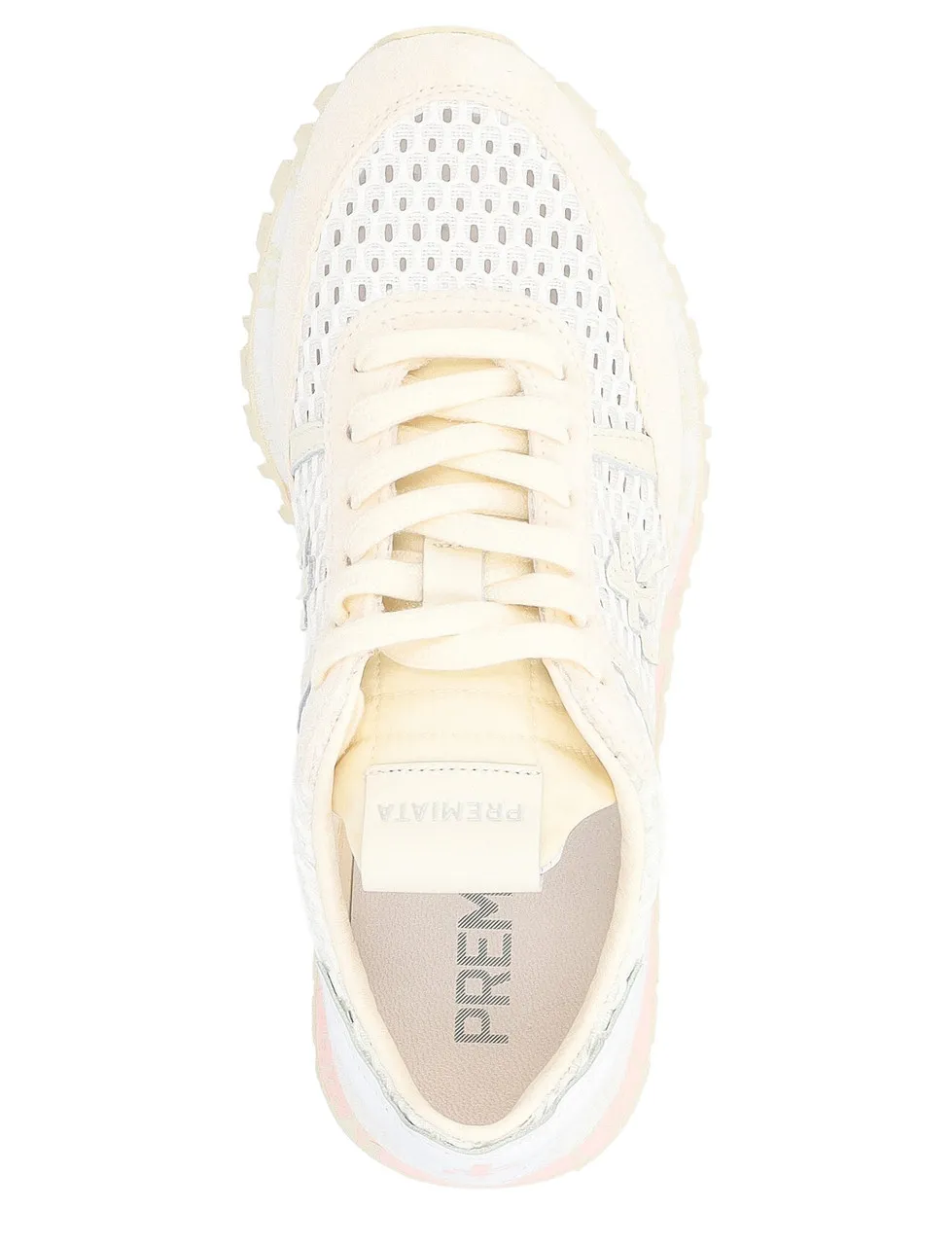 Baskets Premiata Seand d'ivoire