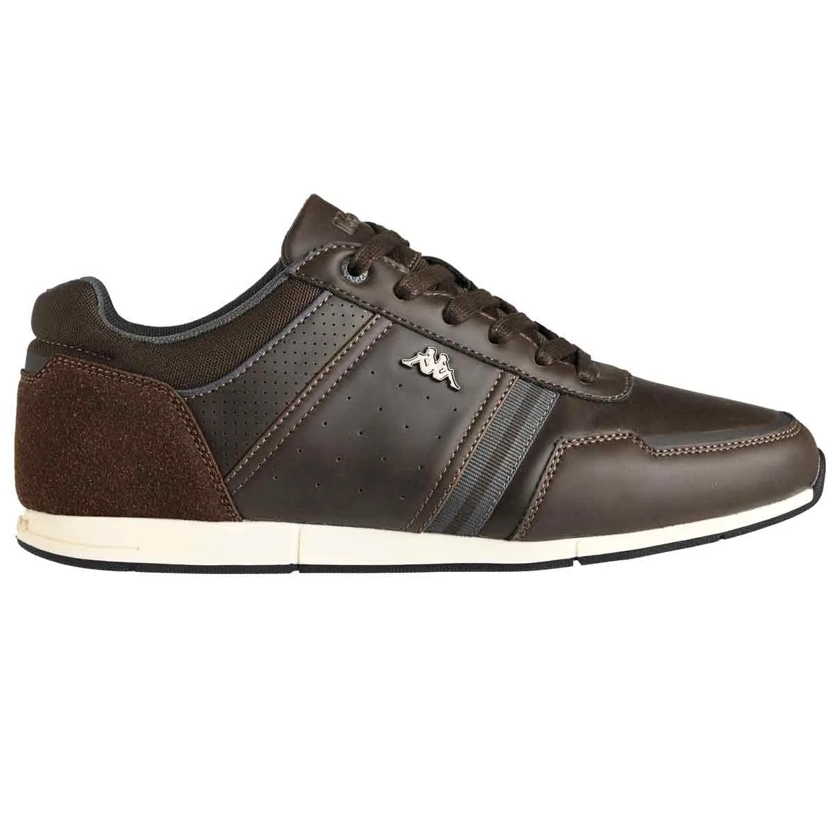Baskets Tyler marron homme