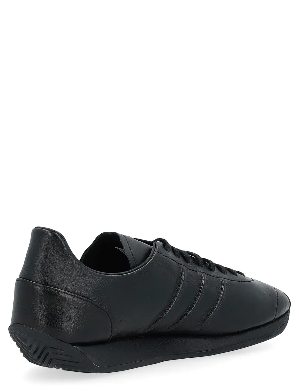 Baskets Y-3 Cuir noir pays