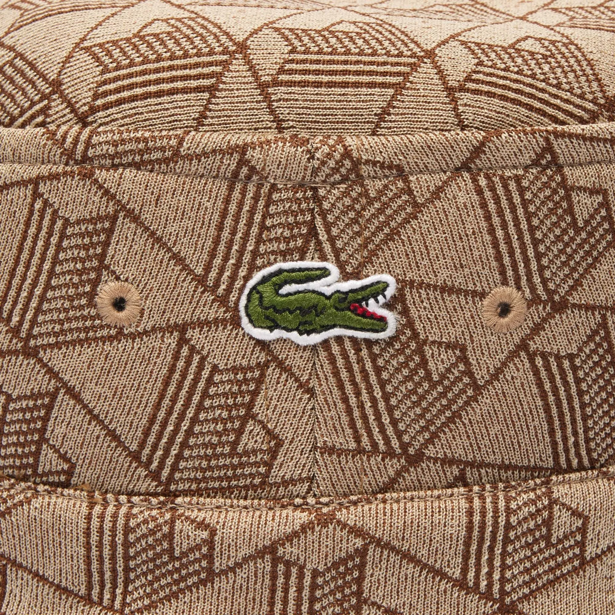 bob Lacoste jacquard beige - Sport Aventure