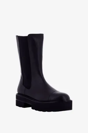 Bottines chelsea en cuir lisse Presley 50