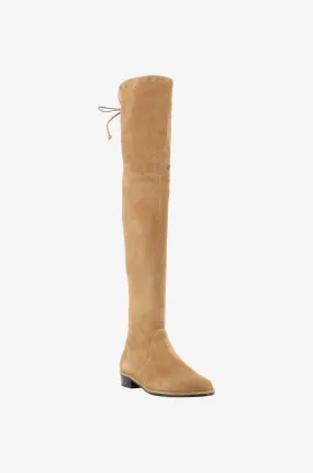 Bottines plates en daim Lowland
