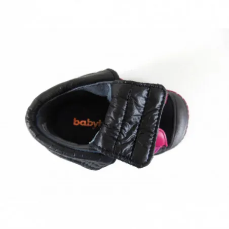 Chaussures Babybotte Cuir Velcro Fille l Igert Chausseur Dannemarie