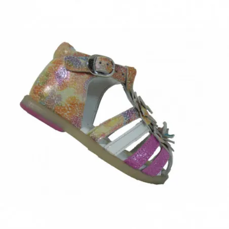 Chaussures babybotte pour fille en cuir tendance Tournesol l Igert