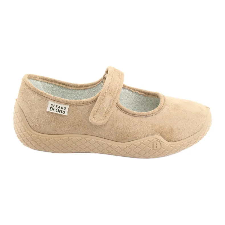 Chaussures femme Befado pu - jeune 197D004 beige