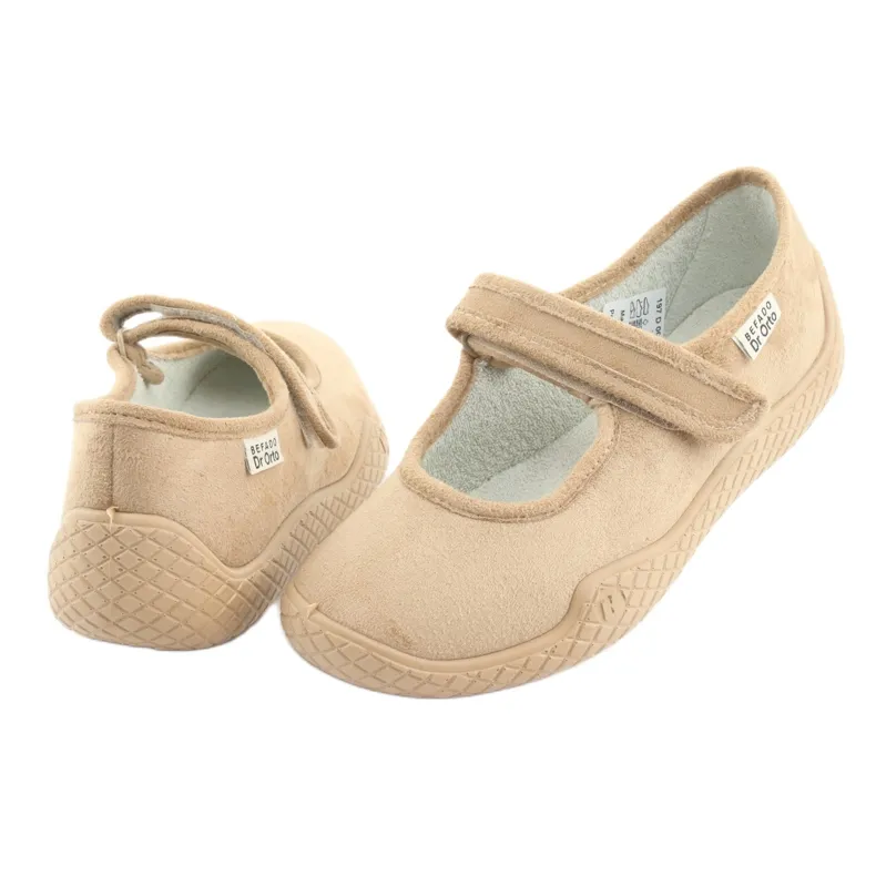 Chaussures femme Befado pu - jeune 197D004 beige