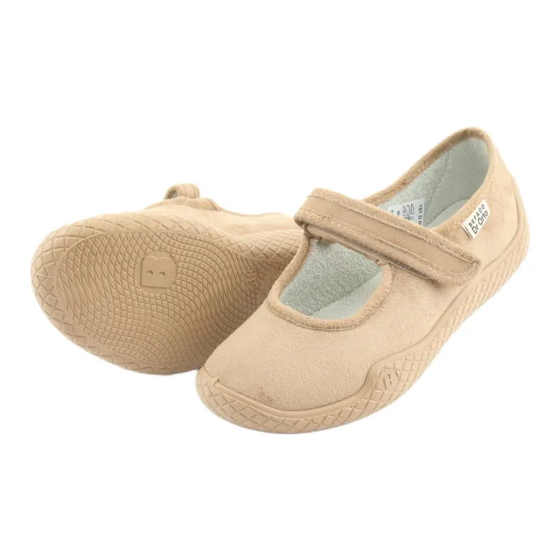 Chaussures femme Befado pu - jeune 197D004 beige