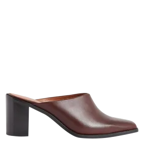 MULES à TALON EN CUIR LISSE - CLAUDIE PIERLOT pour FEMME | Printemps