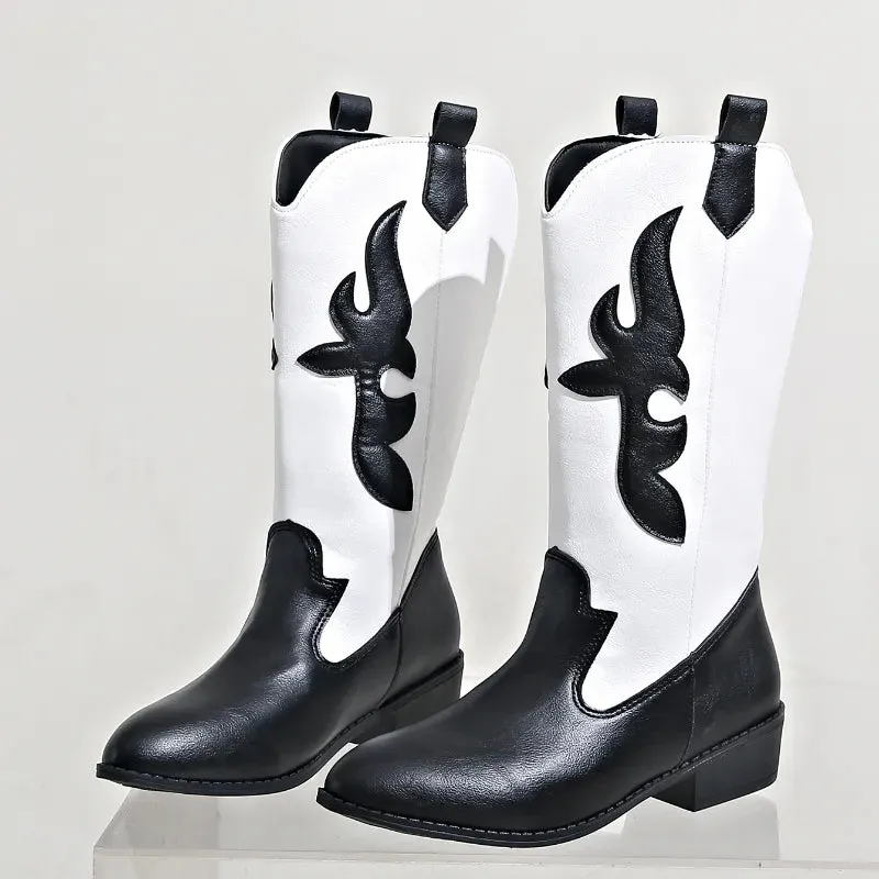 Olive | Bottes de Cowboy légantes