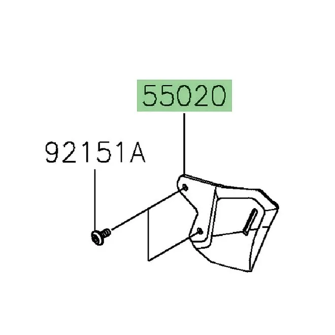 Protection de talon Kawasaki Z650RS (2022-2024) | Moto Shop 35