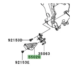 Protection de talon Kawasaki ZZR 1400 (2006-2020) | Moto Shop 35
