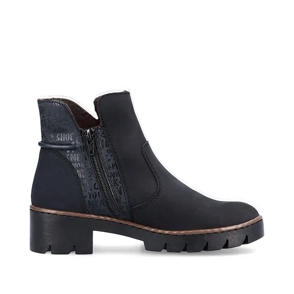 Rieker bottines et boots x5755 14 bleu