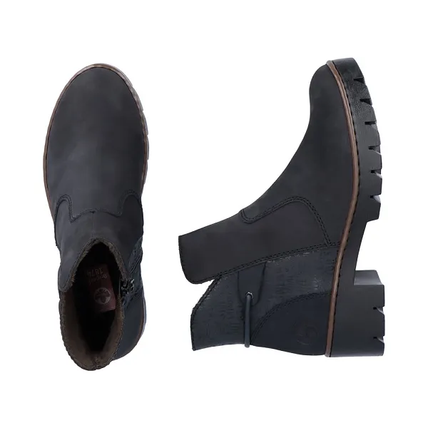 Rieker bottines et boots x5755 14 bleu
