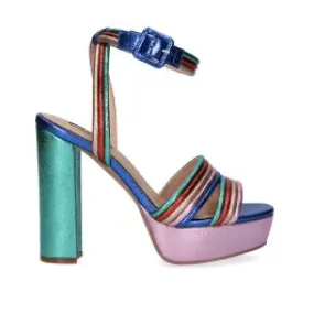 TALON SANDAL SUMMER-23 OPHELIA-829 VERT MÉTALLIQUE