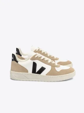 Veja - Basket V-10 Chromefree Leather Extra Black Sahara